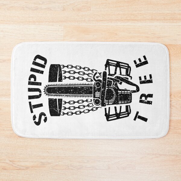 Item preview, Stupid Tree Disc Golf Player Funny Chainsaw Basket Golfer designed and sold by GrandeDuc.