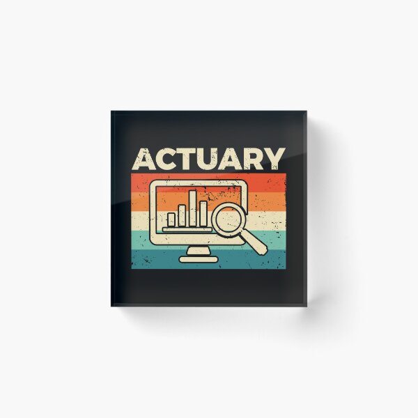 Item preview, Actuary Actuarial Science Retro Vintage designed and sold by NestaReign.