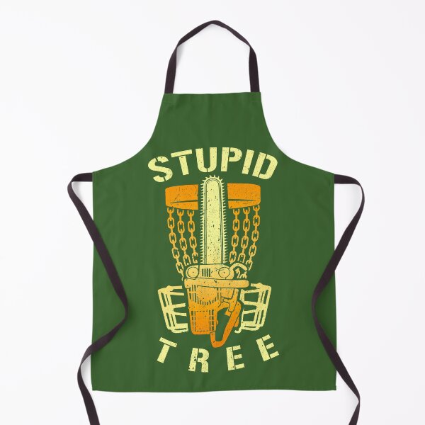 Item preview, Stupid Tree Disc Golf Player Funny Chainsaw Basket Golfer designed and sold by GrandeDuc.