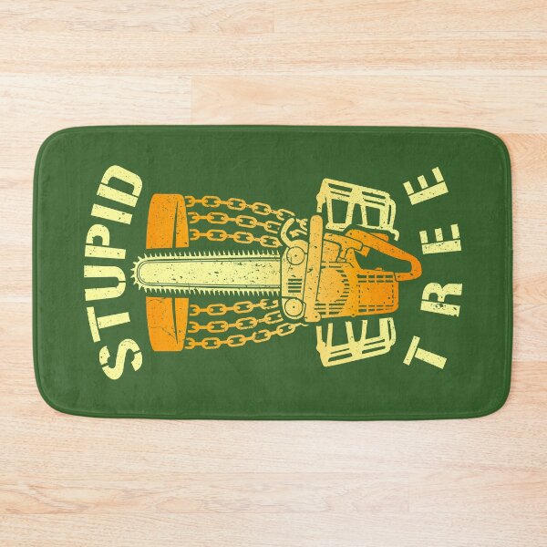Item preview, Stupid Tree Disc Golf Player Funny Chainsaw Basket Golfer designed and sold by GrandeDuc.