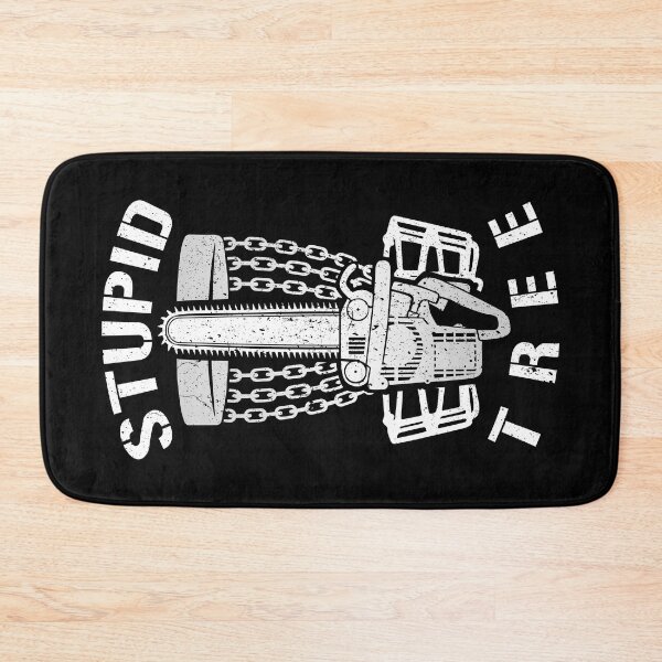 Item preview, Stupid Tree Disc Golf Player Funny Chainsaw Basket Golfer designed and sold by GrandeDuc.
