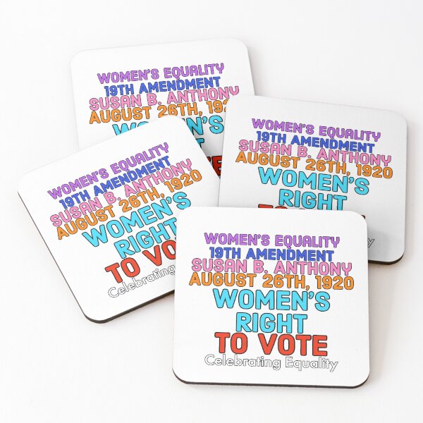 Item preview, Women's Equality Day Right to Vote Susan B. Anthony T-Shirt designed and sold by ShinobiWardrobe.