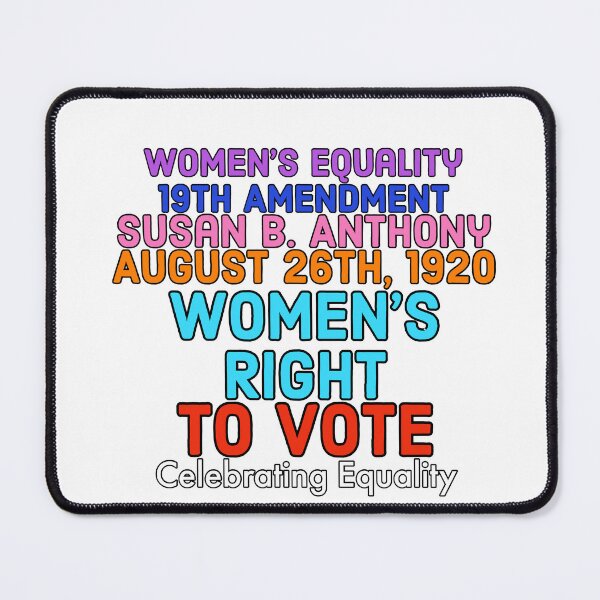 Item preview, Women's Equality Day Right to Vote Susan B. Anthony T-Shirt designed and sold by ShinobiWardrobe.