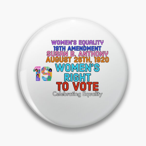 Item preview, Women's Equality Day Right to Vote Susan B. Anthony T-Shirt designed and sold by ShinobiWardrobe.