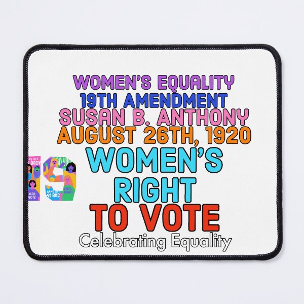 Item preview, Women's Equality Day Right to Vote Susan B. Anthony T-Shirt designed and sold by ShinobiWardrobe.
