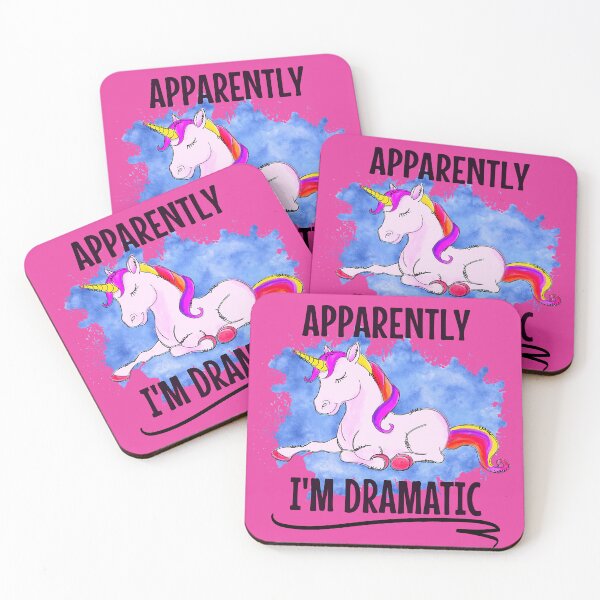 Item preview, Dramatic Unicorn designed and sold by desireedickens.