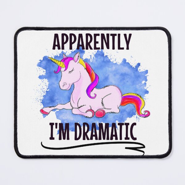 Item preview, Dramatic Unicorn designed and sold by desireedickens.