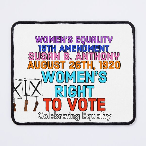 Item preview, Women's Equality Day Right to Vote Susan B. Anthony T-Shirt designed and sold by ShinobiWardrobe.