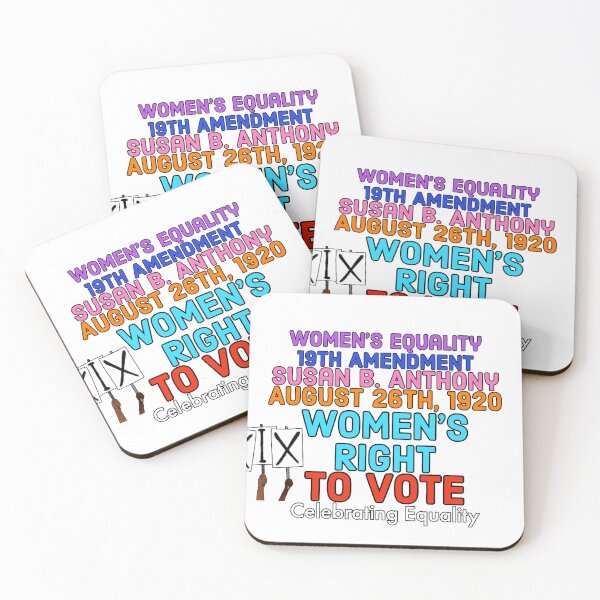 Item preview, Women's Equality Day Right to Vote Susan B. Anthony T-Shirt designed and sold by ShinobiWardrobe.