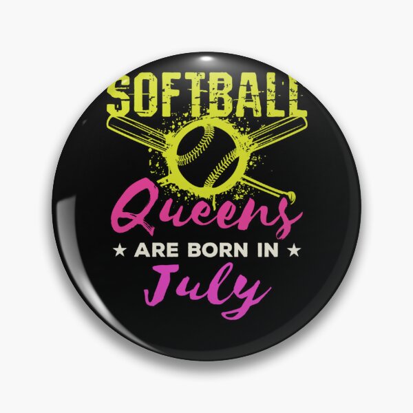 Item preview, Softball Birthday Women Girls Born in July   designed and sold by CindyClarkFD.