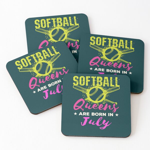 Item preview, Softball Birthday Women Girls Born in July   designed and sold by CindyClarkFD.