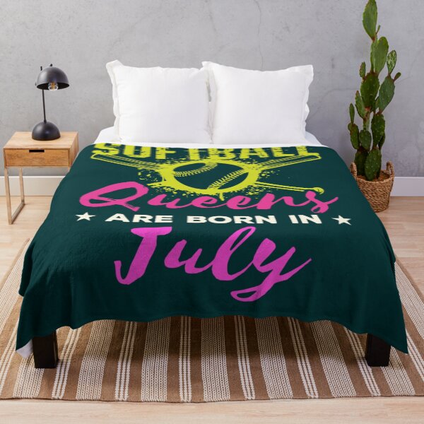 Item preview, Softball Birthday Women Girls Born in July designed and sold by CindyClarkFD.
