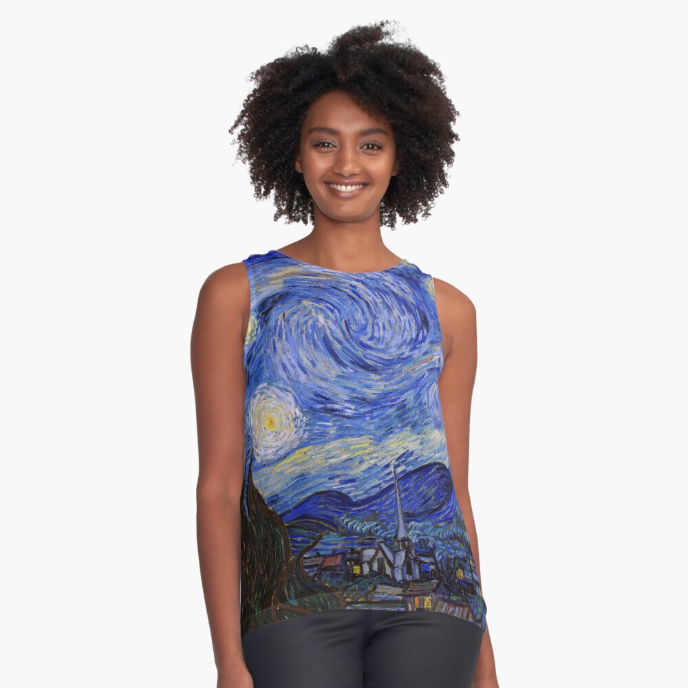 Item preview, Sleeveless Top designed and sold by vintageemporium.
