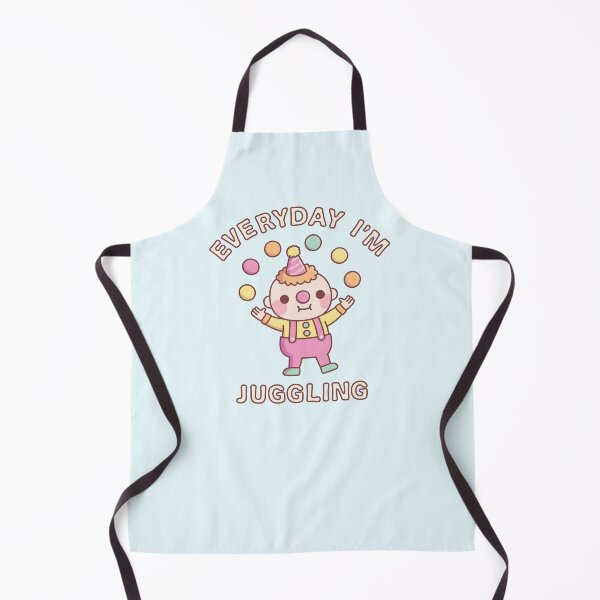 Item preview, Cute Clown Juggler Everyday I'm Juggling designed and sold by rustydoodle.