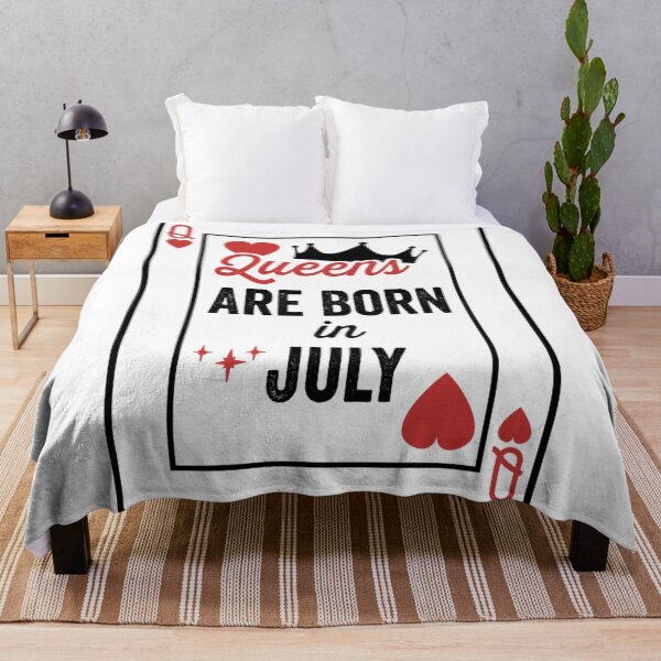 Item preview, Queens Are Born In July Birthday Month Girls Women designed and sold by CindyClarkFD.