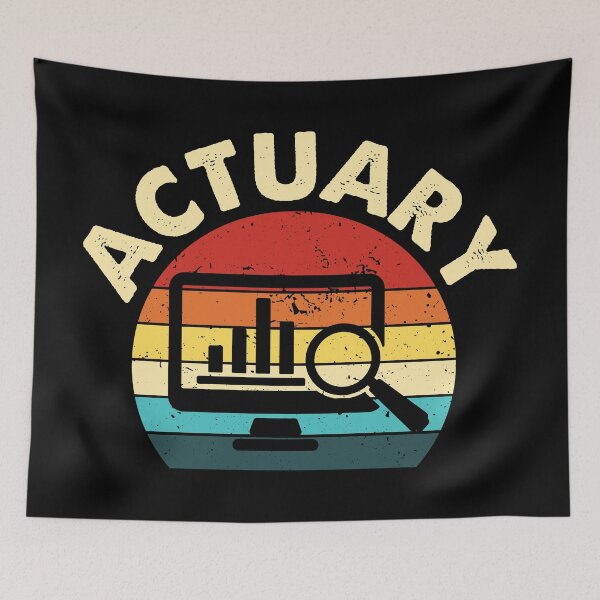 Item preview, Actuary Actuarial Science Vintage Retro designed and sold by NestaReign.