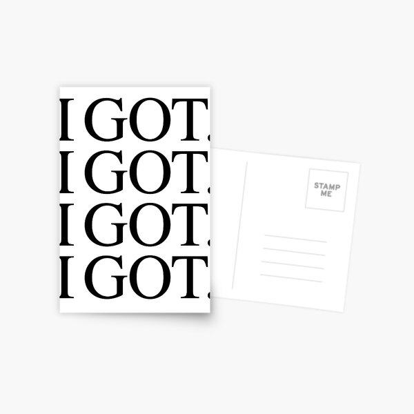 Kendrick Lamar - I GOT Postcard
