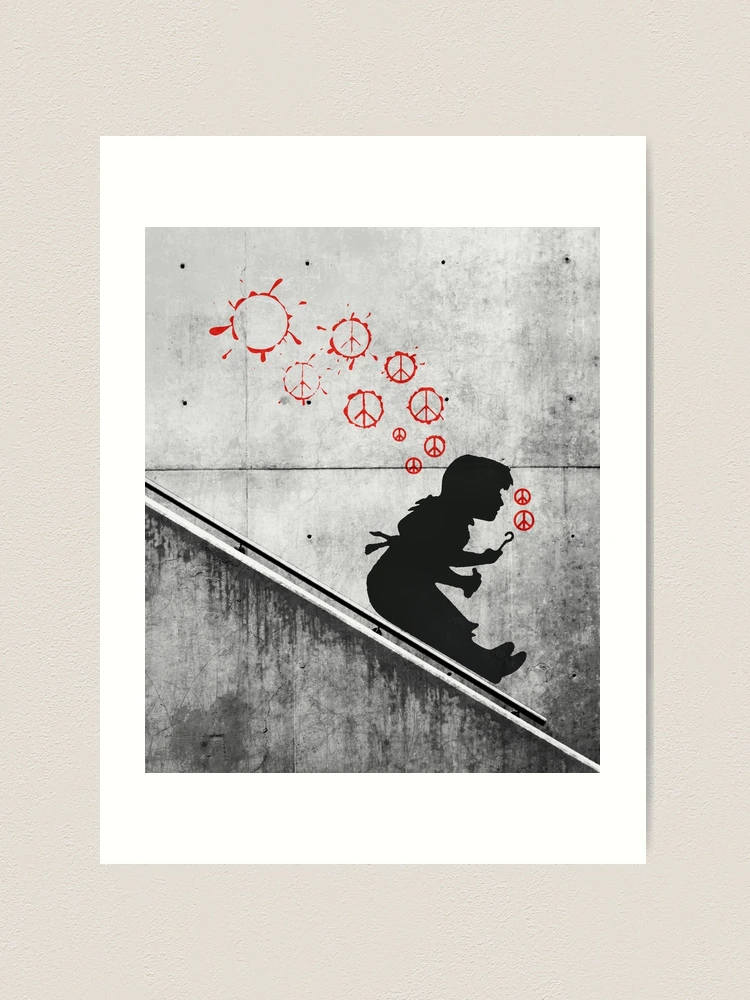 BANKSY☆ 死神 ポスター☆full colour Black☆ Street Artist Banksy Loses Second Trademark Case