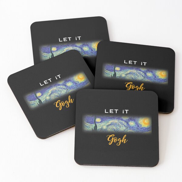 Item preview, Vincent Van Gogh Starry Night Let It Gogh designed and sold by LienLop.