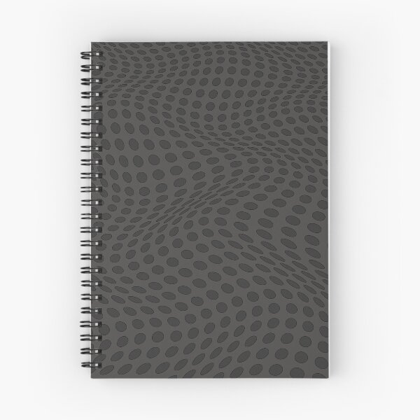 Item preview, Wavy Dots - Charcoal Black designed and sold by SilverPegasus.