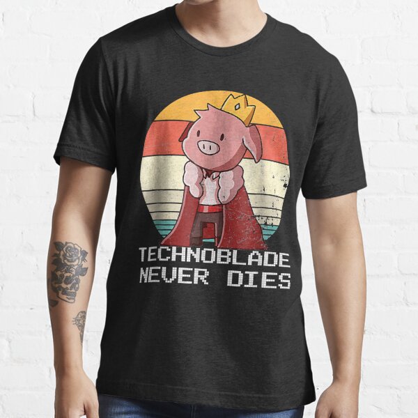 Technoblade Never Dies Cosplay Video Gamer Merch T Shirts, Hoodies,  Sweatshirts & Merch