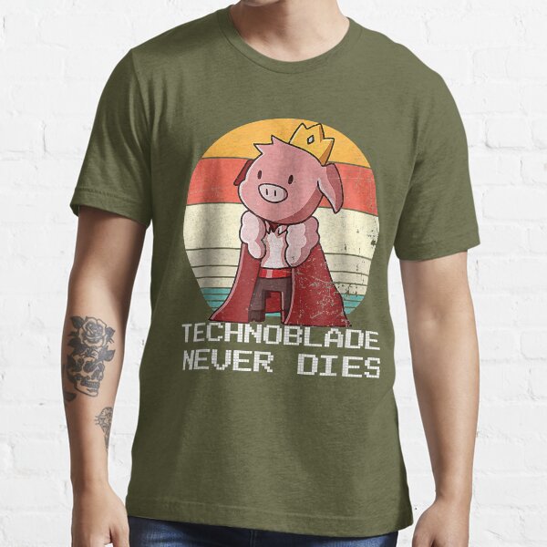 Technoblade Never Dies Shirt Retro Style Technoblade Shirt 