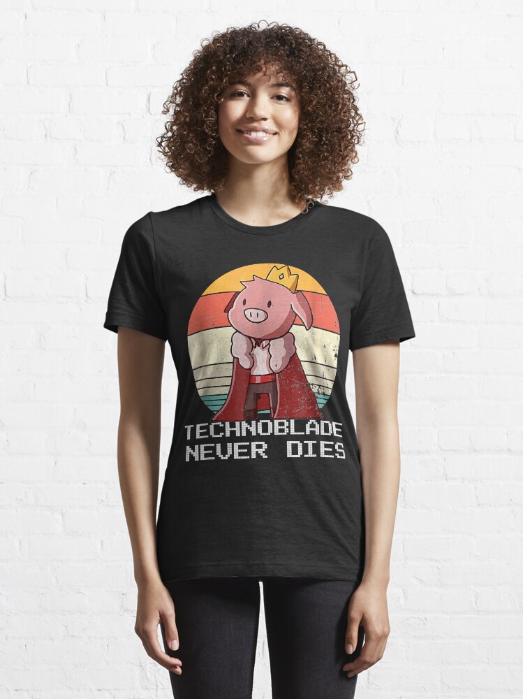 Technoblade Never Dies Shirt Retro Style Technoblade Shirt 