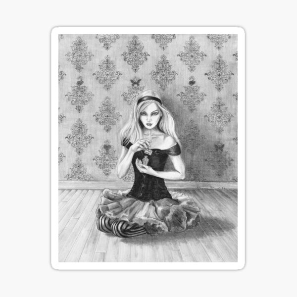 Alice in Wonderland  Sticker