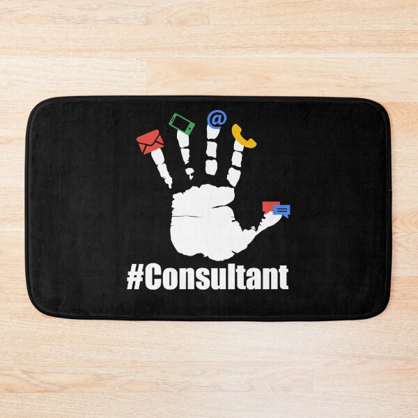 Item preview, Men Women Dark Red Consultant Funny Men Fan designed and sold by Kirby376.