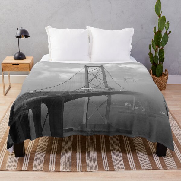 Item preview, Foggy Bridge - B&W designed and sold by tomg.