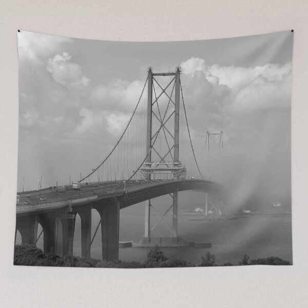 Item preview, Foggy Bridge - B&W designed and sold by tomg.