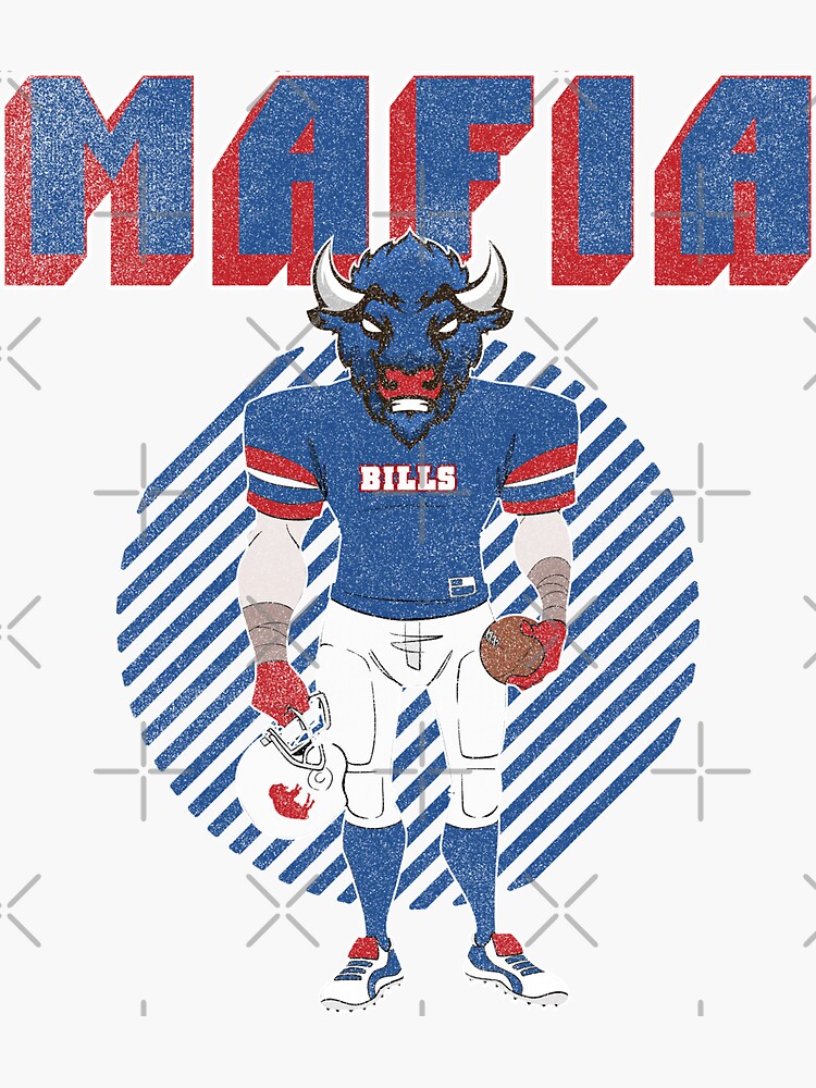 Bills Mafia Sticker For Sale By Undefeatd Redbubble 9533