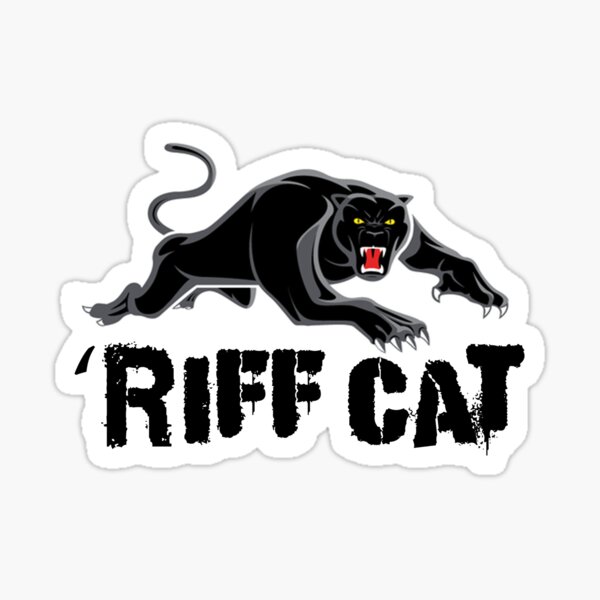 small NRL Penrith Panthers Waterproof Sticker 