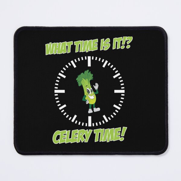Item preview, What Time Is It Celery Time Funny Celeries Lovers Jokes designed and sold by ZoraidaLandrua.