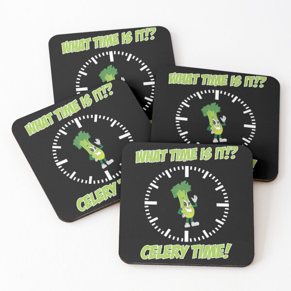 Item preview, What Time Is It Celery Time Funny Celeries Lovers Jokes designed and sold by ZoraidaLandrua.