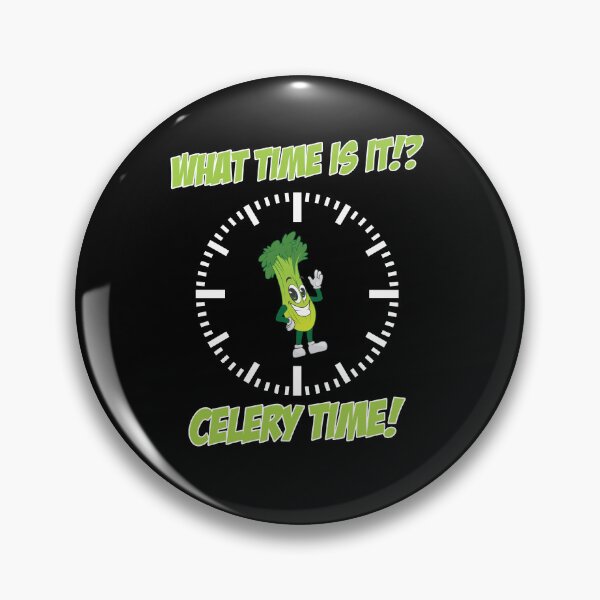 Item preview, What Time Is It Celery Time Funny Celeries Lovers Jokes designed and sold by ZoraidaLandrua.