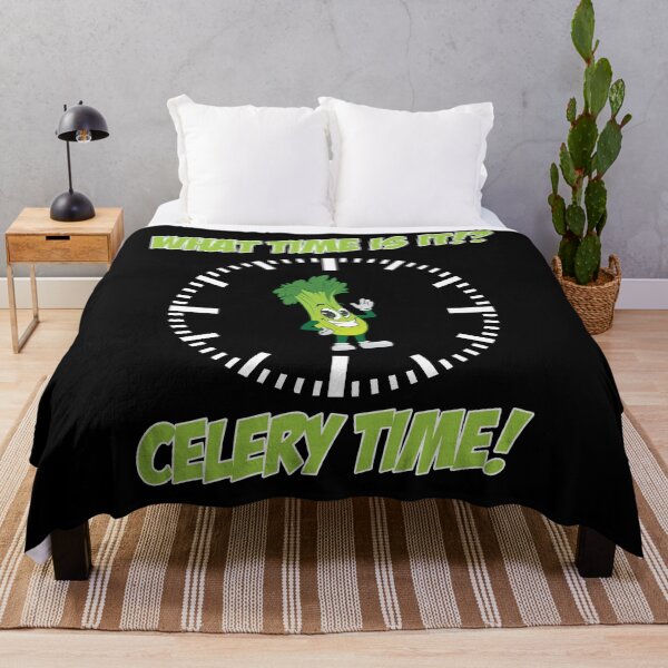 Item preview, What Time Is It Celery Time Funny Celeries Lovers Jokes designed and sold by ZoraidaLandrua.