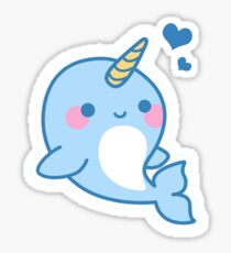 narwhal kawaii Sticker