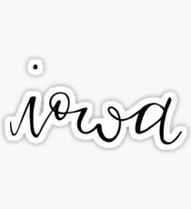 Iowa Sticker