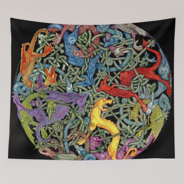 Item preview,  Celtic creature Knot 2 designed and sold by Salocin.