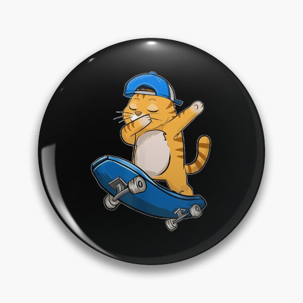 Item preview, Cat Dab Dabbing Lover Loves Hat Skateboard designed and sold by tupptals.