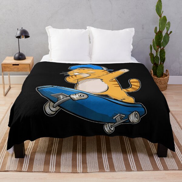 Item preview, Cat Dab Dabbing Lover Loves Hat Skateboard designed and sold by tupptals.