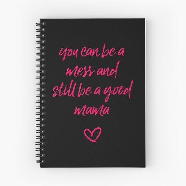 Item preview, You can be a mess and still be a good mama designed and sold by ZoraidaLandrua.