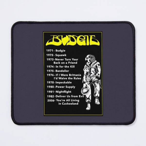 Item preview, Mens My Favorite Rock Budgie Band Art designed and sold by AugusteTurpin.