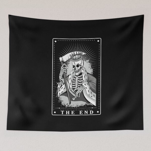 Item preview, Gothic - The End - Tarot Card Design designed and sold by nueschka.