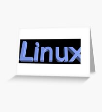 Linux Greeting Card