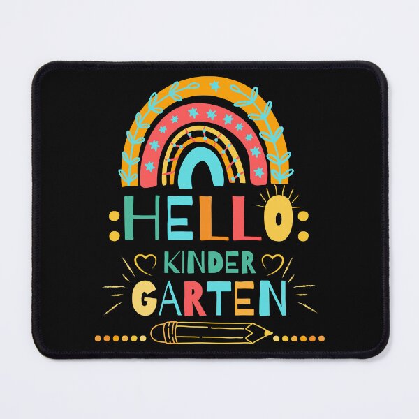 Item preview, Hello Kindergarten Squad First Day of School Teacher Rainbow designed and sold by hadkhanong.