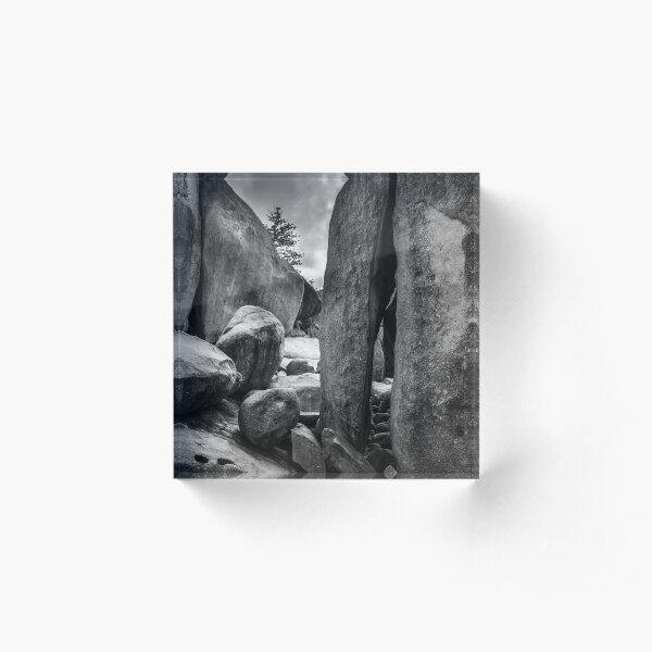 Rock Acrylic Block