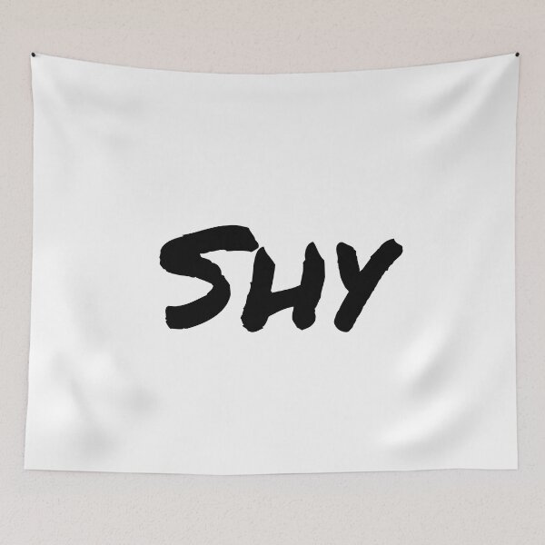 Item preview, I am shy emotion and mood - mental health  designed and sold by Therapy by Sen.