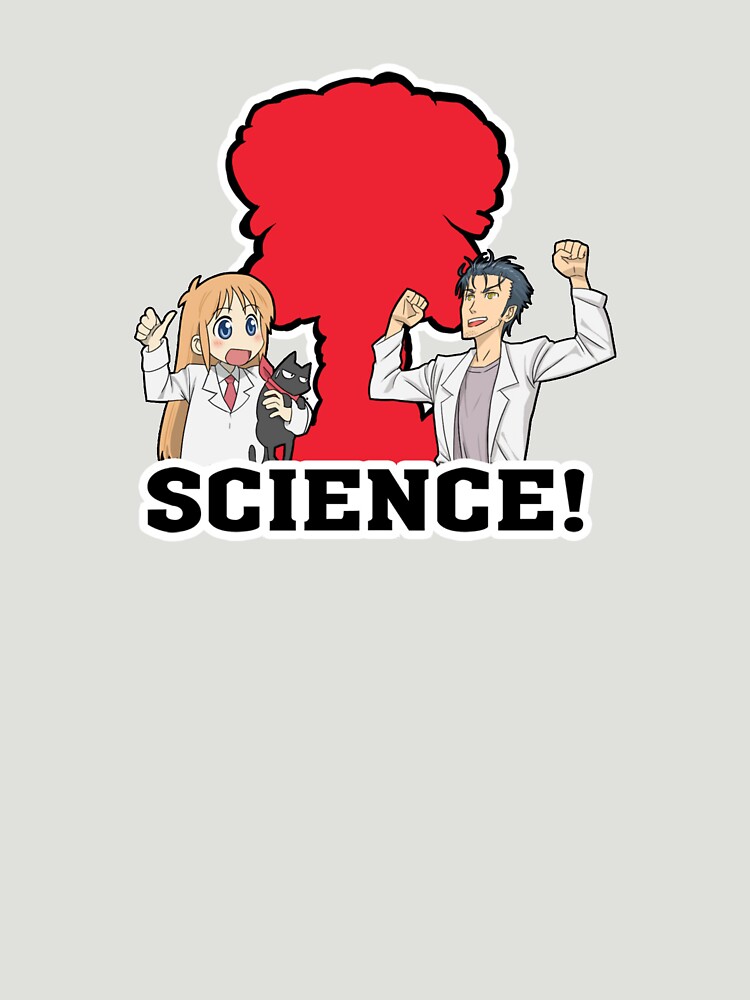 Okabe and Hakase Science Inspired Shirt by MaximizedGITS